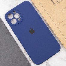 Чехол Silicone Case Full Camera Protective (AA) для Apple iPhone 12 Pro Max (6.7") – Синий