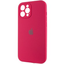 Чехол Silicone Case Full Camera Protective (AA) для Apple iPhone 12 Pro Max (6.7") – Красный