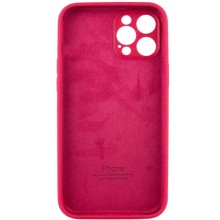 Чехол Silicone Case Full Camera Protective (AA) для Apple iPhone 12 Pro Max (6.7") – Красный