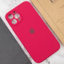 Чехол Silicone Case Full Camera Protective (AA) для Apple iPhone 12 Pro Max (6.7") – Красный