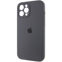 Чехол Silicone Case Full Camera Protective (AA) для Apple iPhone 12 Pro Max (6.7") – Серый