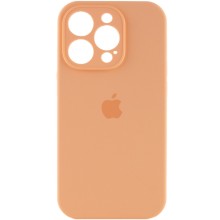 Чехол Silicone Case Full Camera Protective (AA) для Apple iPhone 12 Pro Max (6.7") – Оранжевый