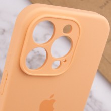 Чехол Silicone Case Full Camera Protective (AA) для Apple iPhone 12 Pro Max (6.7") – Оранжевый