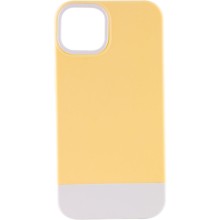 Чохол TPU+PC Bichromatic для Apple iPhone 12 Pro Max (6.7") (Creamy-yellow)