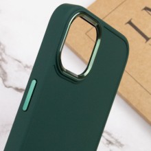 TPU чехол Bonbon Metal Style для Apple iPhone 12 Pro Max (6.7") – Зеленый