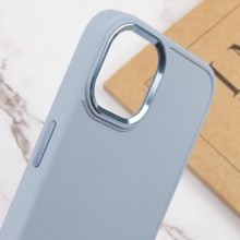 TPU чехол Bonbon Metal Style для Apple iPhone 12 Pro Max (6.7") – Голубой