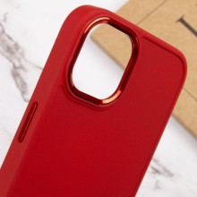 TPU чехол Bonbon Metal Style для Apple iPhone 12 Pro Max (6.7") – Красный