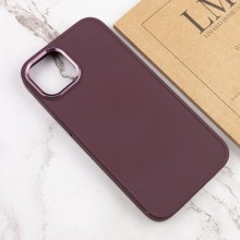 TPU чехол Bonbon Metal Style для Apple iPhone 12 Pro Max (6.7") – Бордовый