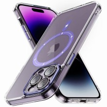 Чехол TPU+PC Colorful with MagSafe для Apple iPhone 12 Pro Max (6.7") – Purple