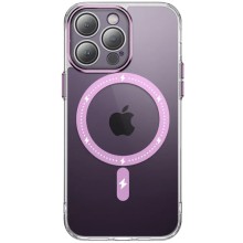 Чехол TPU+PC Colorful with MagSafe для Apple iPhone 12 Pro Max (6.7") (Pink)