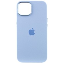 Чохол Silicone Case Metal Buttons (AA) для Apple iPhone 12 Pro Max (6.7") – Блакитний