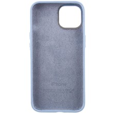 Чохол Silicone Case Metal Buttons (AA) для Apple iPhone 12 Pro Max (6.7") – Блакитний