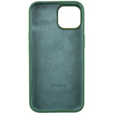 Чохол Silicone Case Metal Buttons (AA) для Apple iPhone 12 Pro Max (6.7") – Зелений