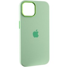 Чохол Silicone Case Metal Buttons (AA) для Apple iPhone 12 Pro Max (6.7") – Зелений