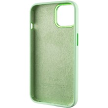 Чохол Silicone Case Metal Buttons (AA) для Apple iPhone 12 Pro Max (6.7") – Зелений