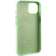 Чохол Silicone Case Metal Buttons (AA) для Apple iPhone 12 Pro Max (6.7") – Зелений