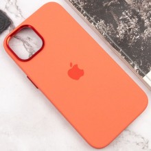 Чохол Silicone Case Metal Buttons (AA) для Apple iPhone 12 Pro Max (6.7") – Рожевий