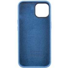 Чохол Silicone Case Metal Buttons (AA) для Apple iPhone 12 Pro Max (6.7") – Синій