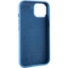 Чохол Silicone Case Metal Buttons (AA) для Apple iPhone 12 Pro Max (6.7") – Синій