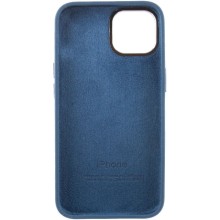 Чохол Silicone Case Metal Buttons (AA) для Apple iPhone 12 Pro Max (6.7") – Синій