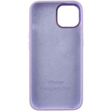 Чохол Silicone Case Metal Buttons (AA) для Apple iPhone 12 Pro Max (6.7") – Бузковий