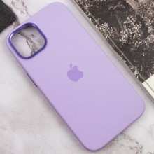 Чохол Silicone Case Metal Buttons (AA) для Apple iPhone 12 Pro Max (6.7") – Бузковий