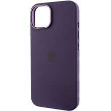 Чохол Silicone Case Metal Buttons (AA) для Apple iPhone 12 Pro Max (6.7") – Фіолетовий