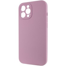 Чохол Silicone Case Full Camera Protective (AA) NO LOGO для Apple iPhone 12 Pro Max (6.7") – Ліловий