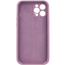 Чохол Silicone Case Full Camera Protective (AA) NO LOGO для Apple iPhone 12 Pro Max (6.7") – Ліловий