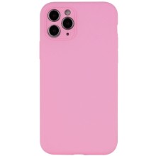 Чехол Silicone Case Full Camera Protective (AA) NO LOGO для Apple iPhone 12 Pro Max (6.7") (Розовый)