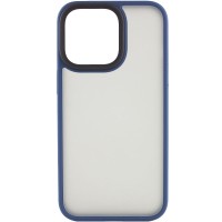 TPU+PC чехол Metal Buttons для Apple iPhone 12 Pro Max (6.7") – Синий