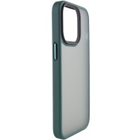 TPU+PC чехол Metal Buttons для Apple iPhone 12 Pro Max (6.7") – Зеленый