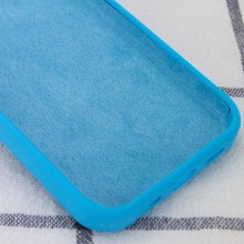 Чохол Silicone Case Full Protective (AA) NO LOGO для Apple iPhone 12 Pro Max (6.7") – Блакитний