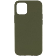 Чехол Silicone Case Full Protective (AA) NO LOGO для Apple iPhone 12 Pro Max (6.7") (Зеленый)