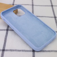 Чехол Silicone Case Full Protective (AA) для Apple iPhone 12 Pro Max (6.7") – Голубой