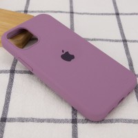 Чохол Silicone Case Full Protective (AA) для Apple iPhone 12 Pro Max (6.7") – Ліловий