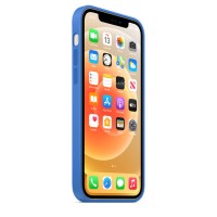 Чохол Silicone Case Full Protective (AA) для Apple iPhone 12 Pro Max (6.7") – Синій