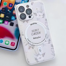 TPU+PC чохол Secret Garden with MagSafe для Apple iPhone 12 Pro Max (6.7") – White