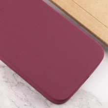 Чохол Silicone Case Full Protective (AA) NO LOGO для Apple iPhone 12 Pro Max (6.7") – Бордовий