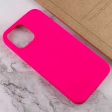 Чохол Silicone Case Full Protective (AA) NO LOGO для Apple iPhone 12 Pro Max (6.7") – Рожевий