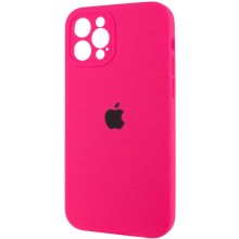 Чехол Silicone Case Full Camera Protective (AA) для Apple iPhone 12 Pro Max (6.7") – Розовый