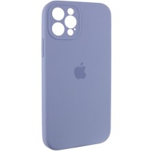 Чехол Silicone Case Full Camera Protective (AA) для Apple iPhone 12 Pro Max (6.7") – Серый