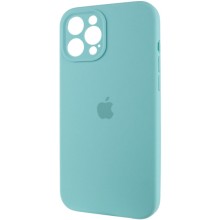 Чехол Silicone Case Full Camera Protective (AA) для Apple iPhone 12 Pro Max (6.7") – Бирюзовый