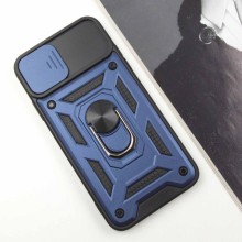 Ударостійкий чохол Camshield Serge Ring для Apple iPhone 12 Pro Max (6.7") – Синій