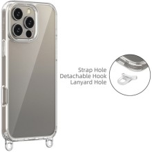 Чохол TPU Transparent with Straps для Apple iPhone 12 Pro Max (6.7") – undefined