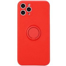 Чохол TPU Candy Ring Full Camera для Apple iPhone 12 Pro Max (6.7 дюйма) – Червоний