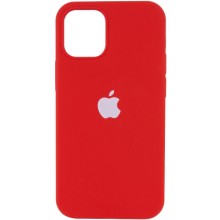 Чехол Silicone Case Full Protective (AA) для Apple iPhone 12 Pro Max (6.7") – Красный