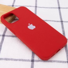 Чехол Silicone Case Full Protective (AA) для Apple iPhone 12 Pro Max (6.7") – Красный