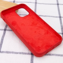 Чехол Silicone Case Full Protective (AA) для Apple iPhone 12 Pro Max (6.7") – Красный