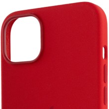 Чехол Silicone case (AAA) full with Magsafe для Apple iPhone 12 Pro Max (6.7") – Красный